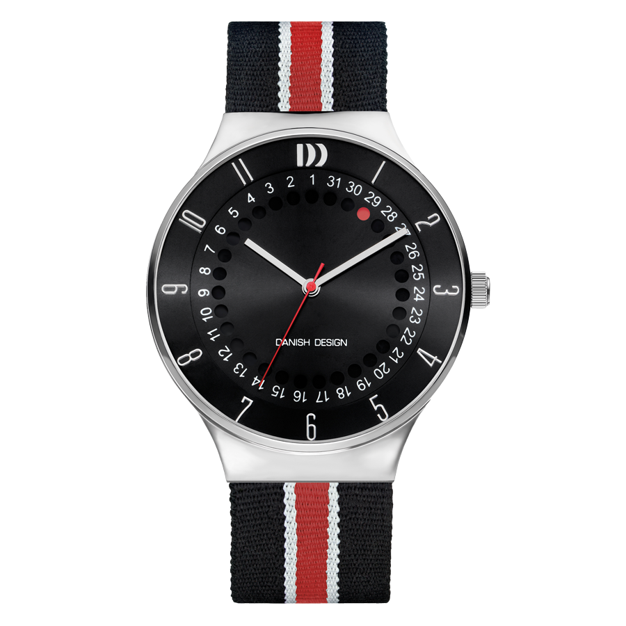 New York Black Red Nato Strap Black Friday