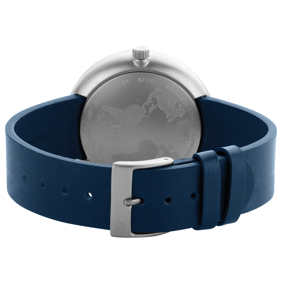 Globe Silver/Blue