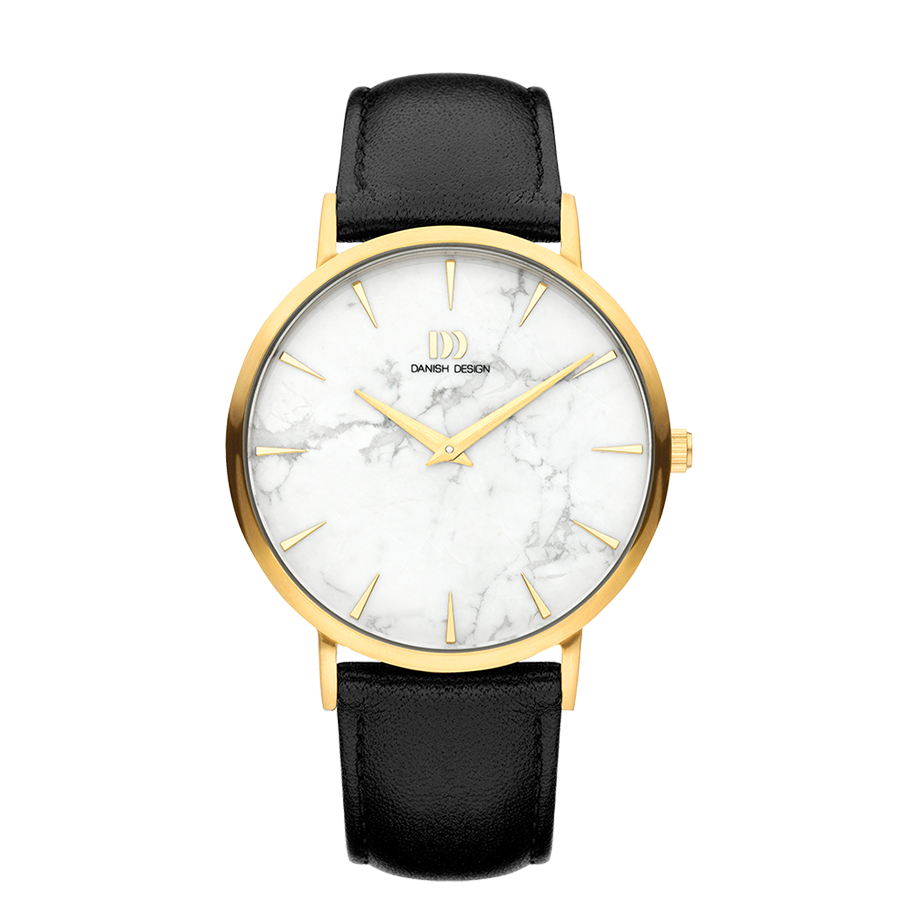 Shanghai Gold White Marble Black Large