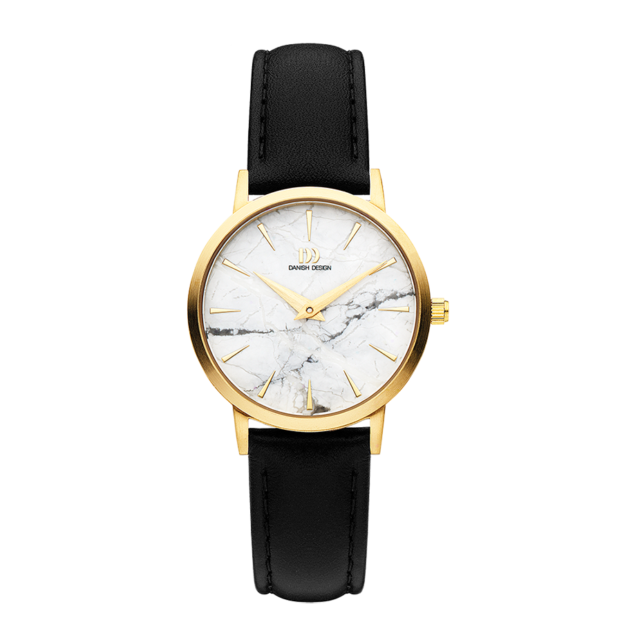 Shanghai Gold White Marble Black Medium