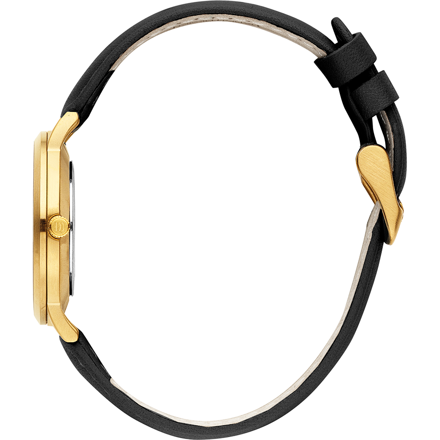 Shanghai Gold White Marble Black Medium