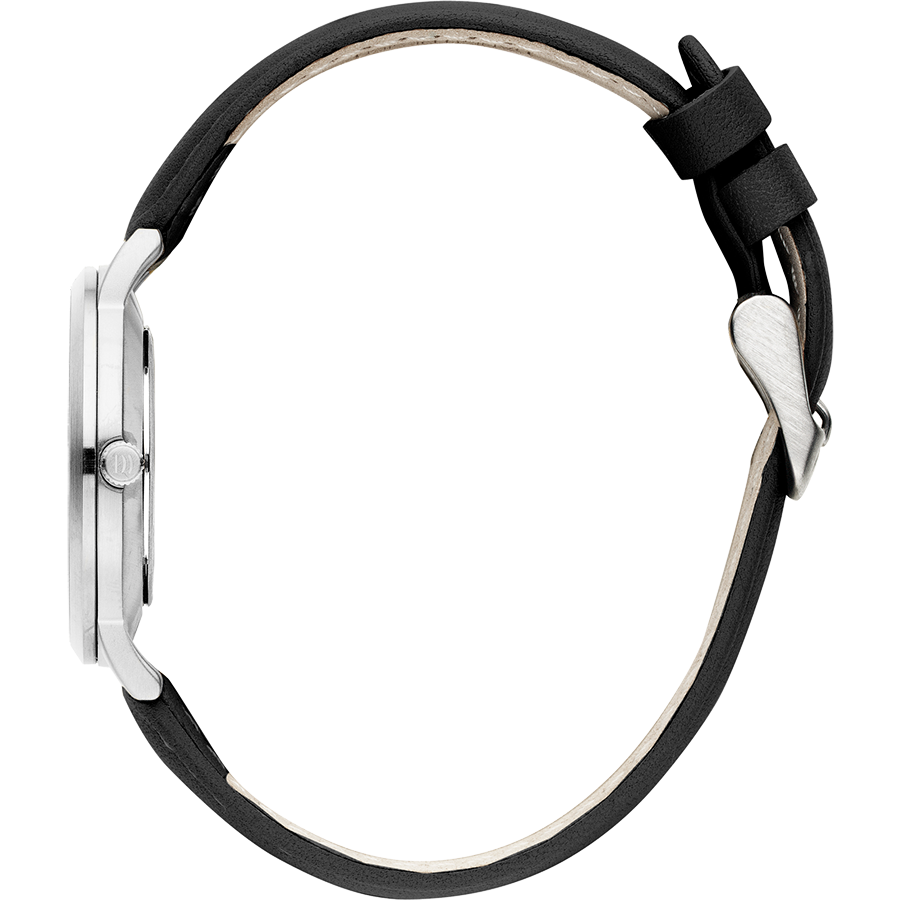 Shanghai Silver White Marble Black Medium