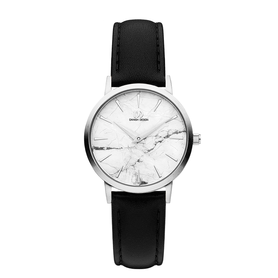 Shanghai Silver White Marble Black Medium