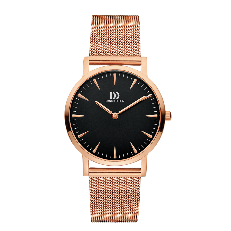 London Black Rosegold Medium Mesh