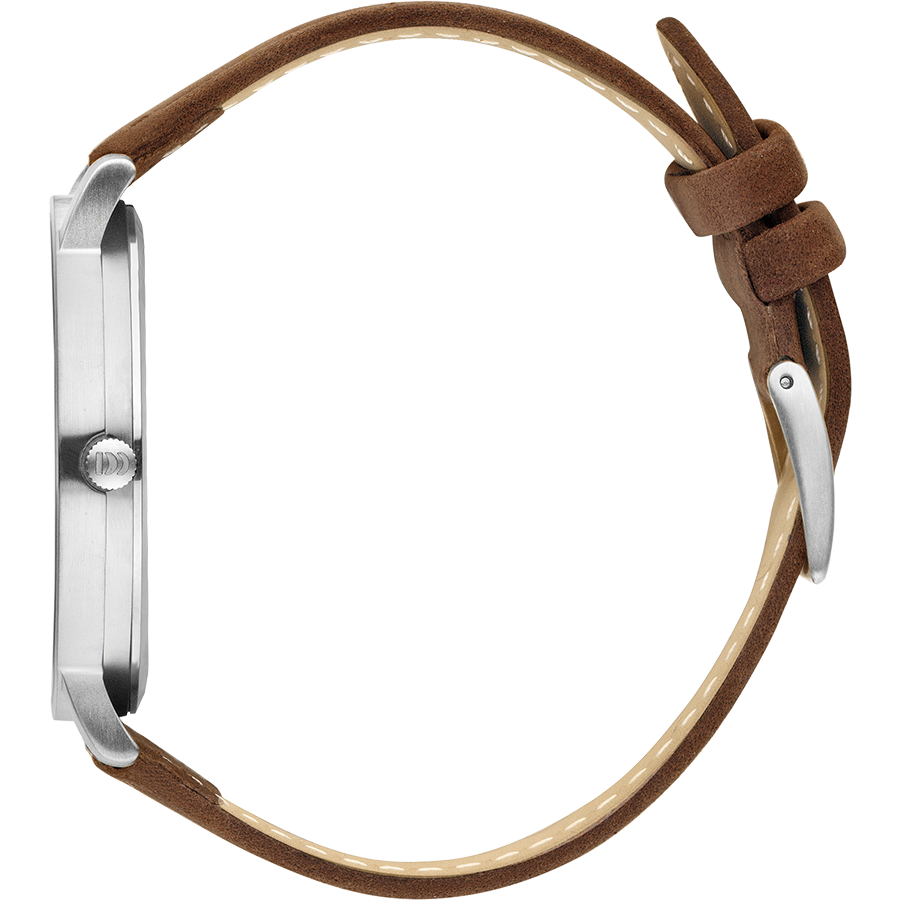 On The Dot Silver Silver Brown