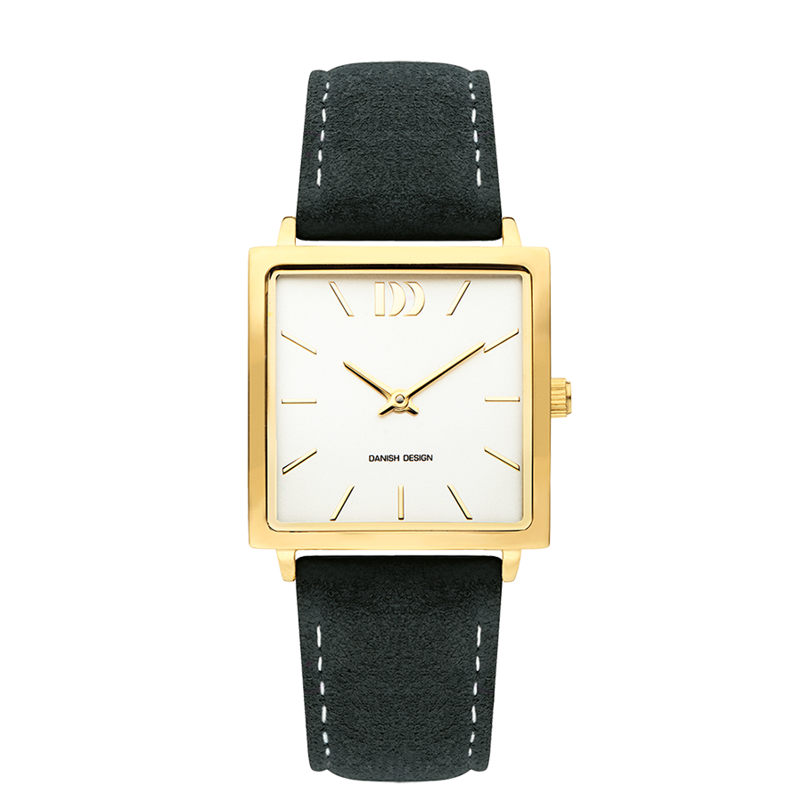 Miami Gold Black Suede