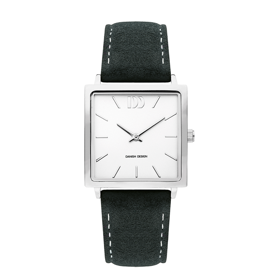 Miami Silver Black Suede