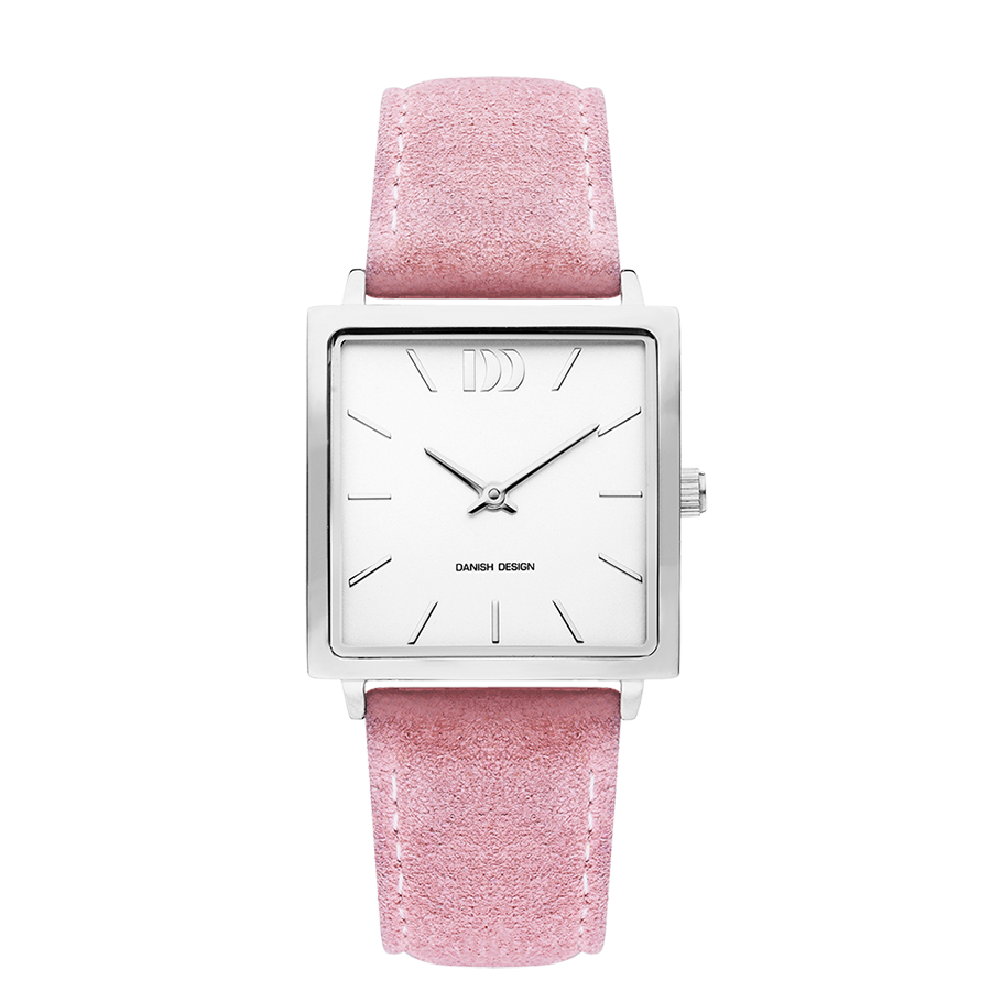 Miami Silver Pink Suede