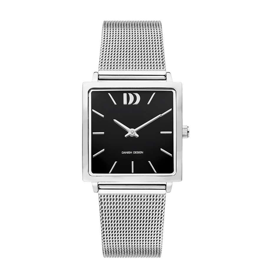 Miami Silver Black Mesh