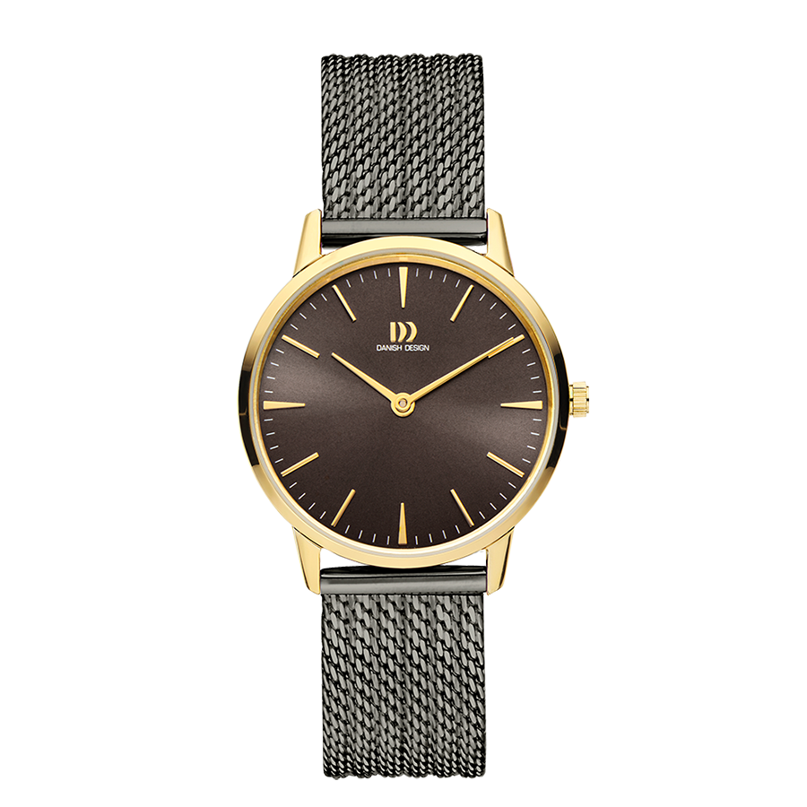 Akilia Grey Gold Mesh Medium