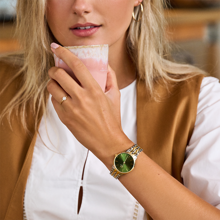 Akilia Green Two tone