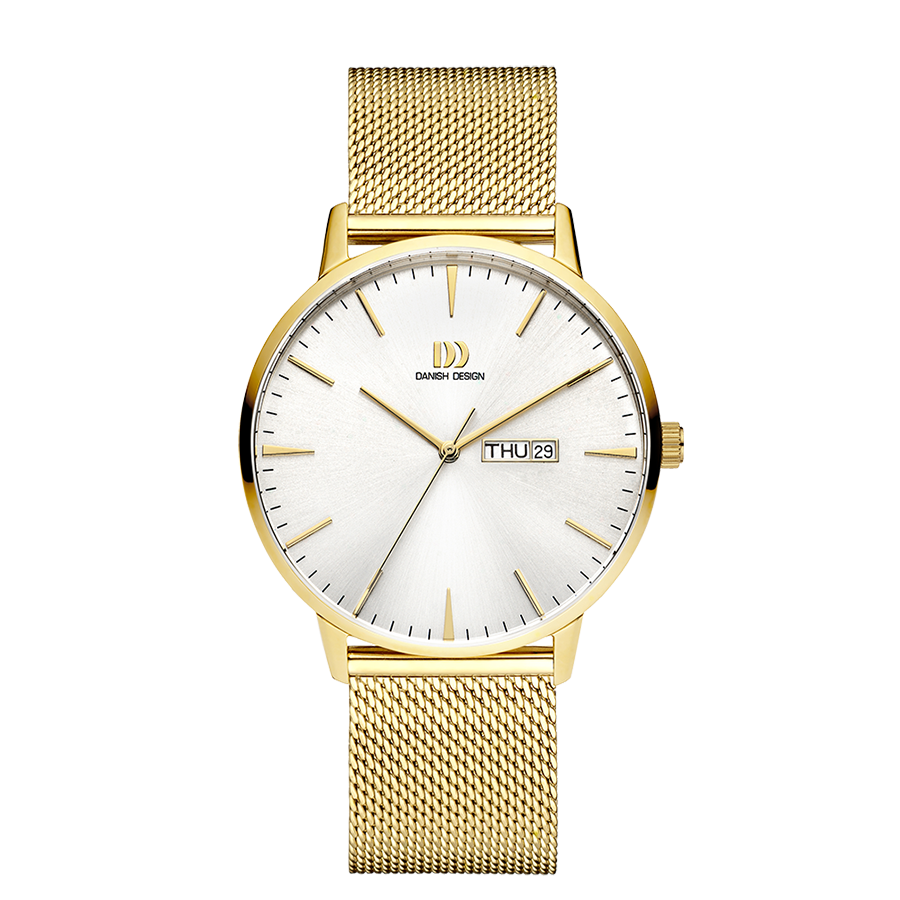 Akilia Day/Date Gold Mesh