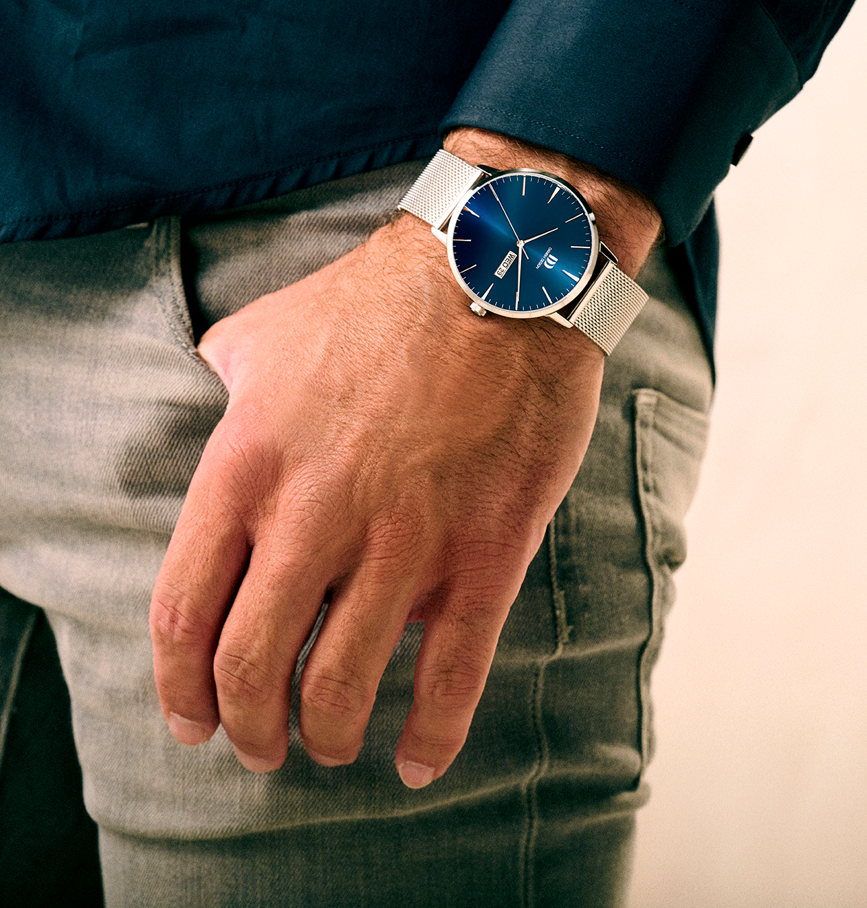 Akilia Day/Date Royal Blue Mesh