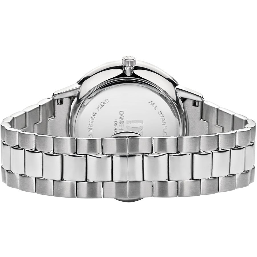 Akilia Day/Date Silver Cobalt Link