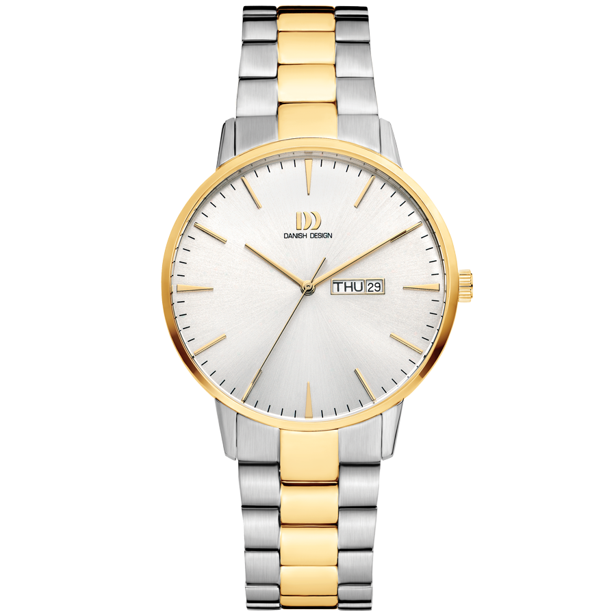 Akilia Day/Date Two Tone Link