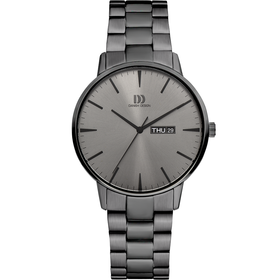 Akilia Day/Date All Grey Link