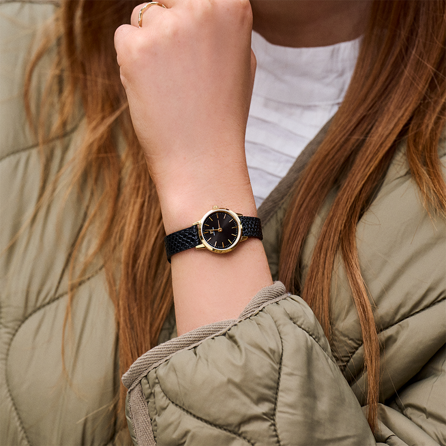 Akilia Mini Gold Black