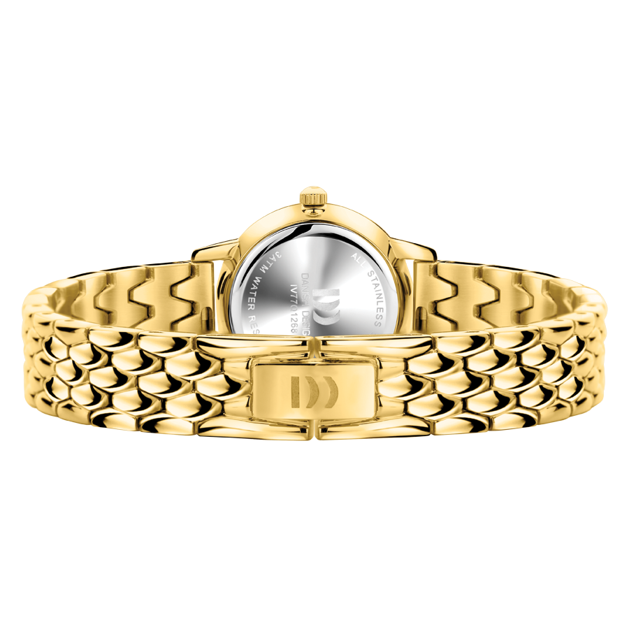 Akilia Mini Gold Husky Blue DressLink