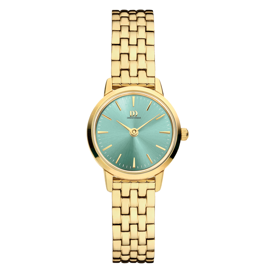 Akilia Mini Link Gold Sage Green