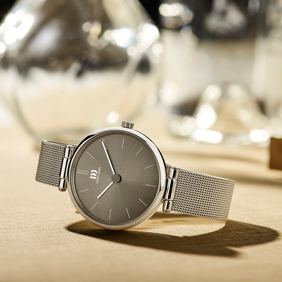 Rosalyn Silver Grey Mesh