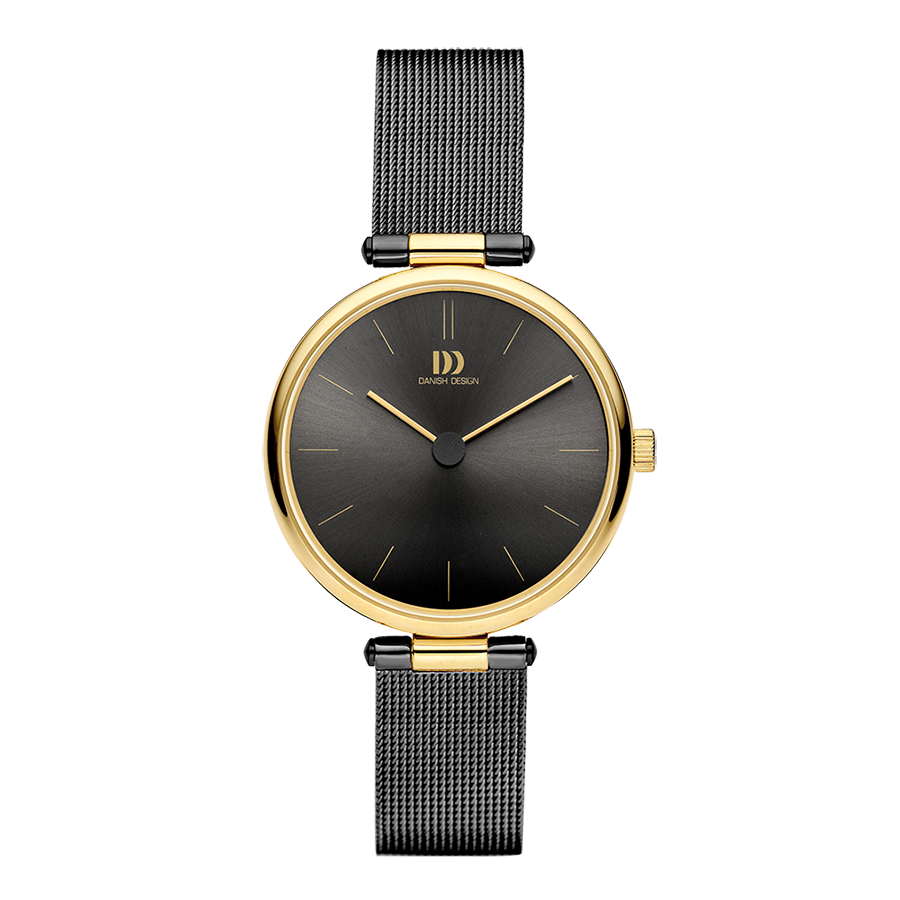 Rosalyn Grey Gold Mesh