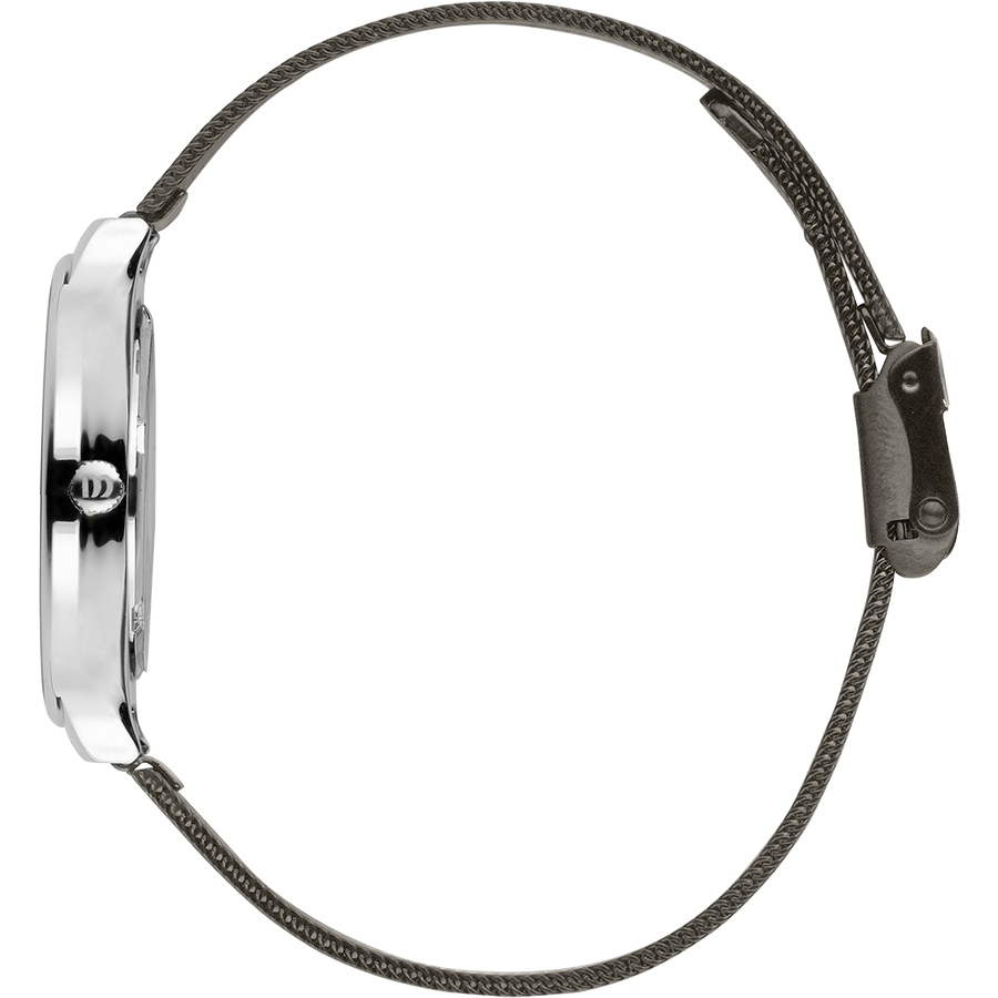 Georgia Grey Silver Mesh