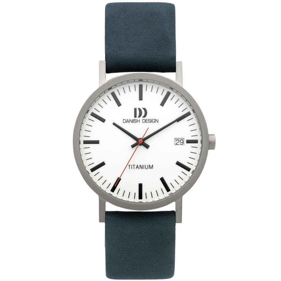 Rhine White Blue Date Large