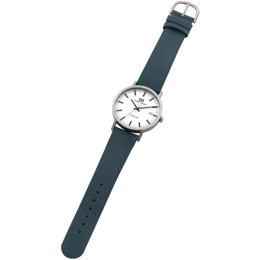 Rhine White Blue Date Large