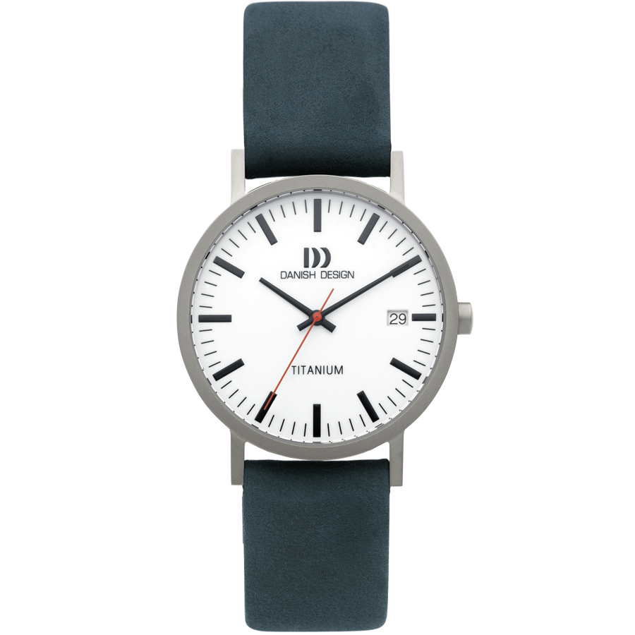 Rhine White Blue Date Medium