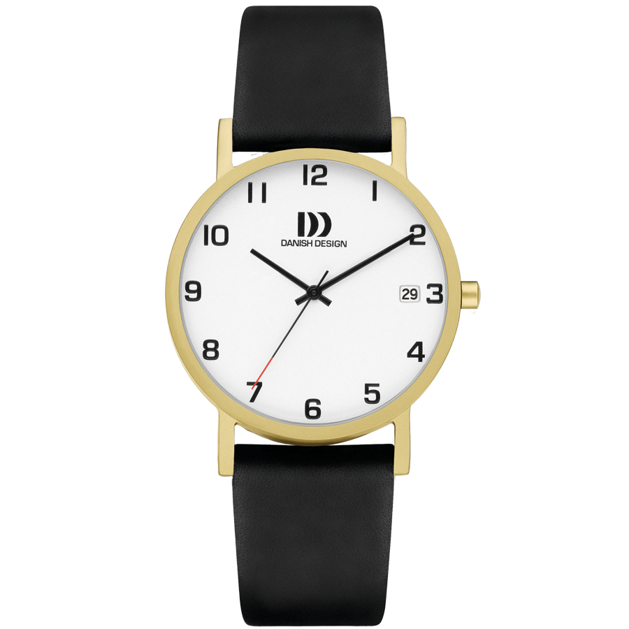 Rhine NMBRS Satin Gold Date Medium