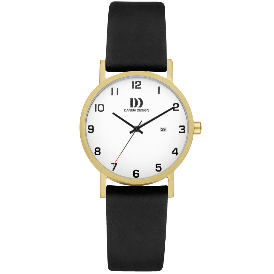 Rhine NMBRS Satin Gold Date Small