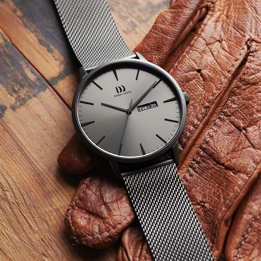 Akilia Day/Date All Grey Mesh