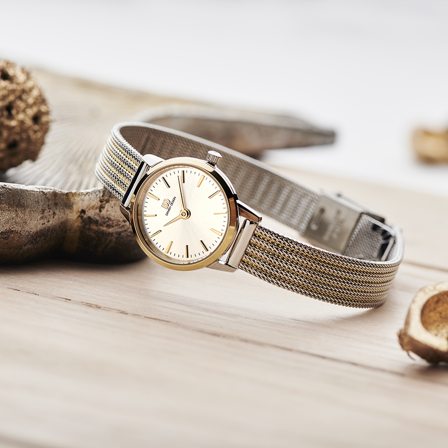 Akilia Mini Two-Tone Gold