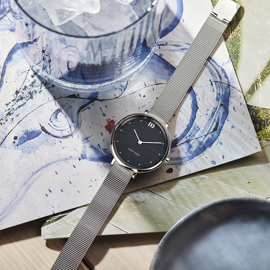 Amelia Steel Blue Bark