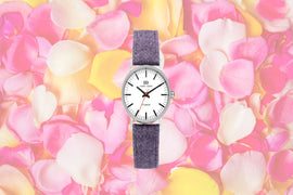 Summer vibes: our new Rhine with vegan strap in lavender