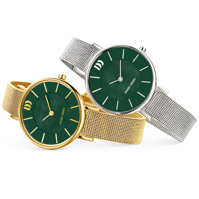 Rømø Mother of Pearl Gold Green