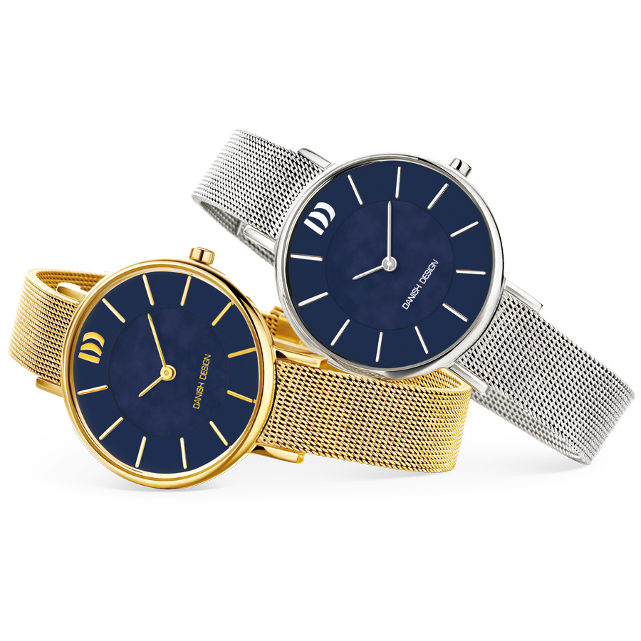 Rømø Mother of Pearl Gold Blue