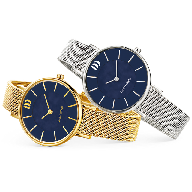 Rømø Mother of Pearl Gold Blue