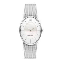 Rømø Oval Mother of Pearl Silver
