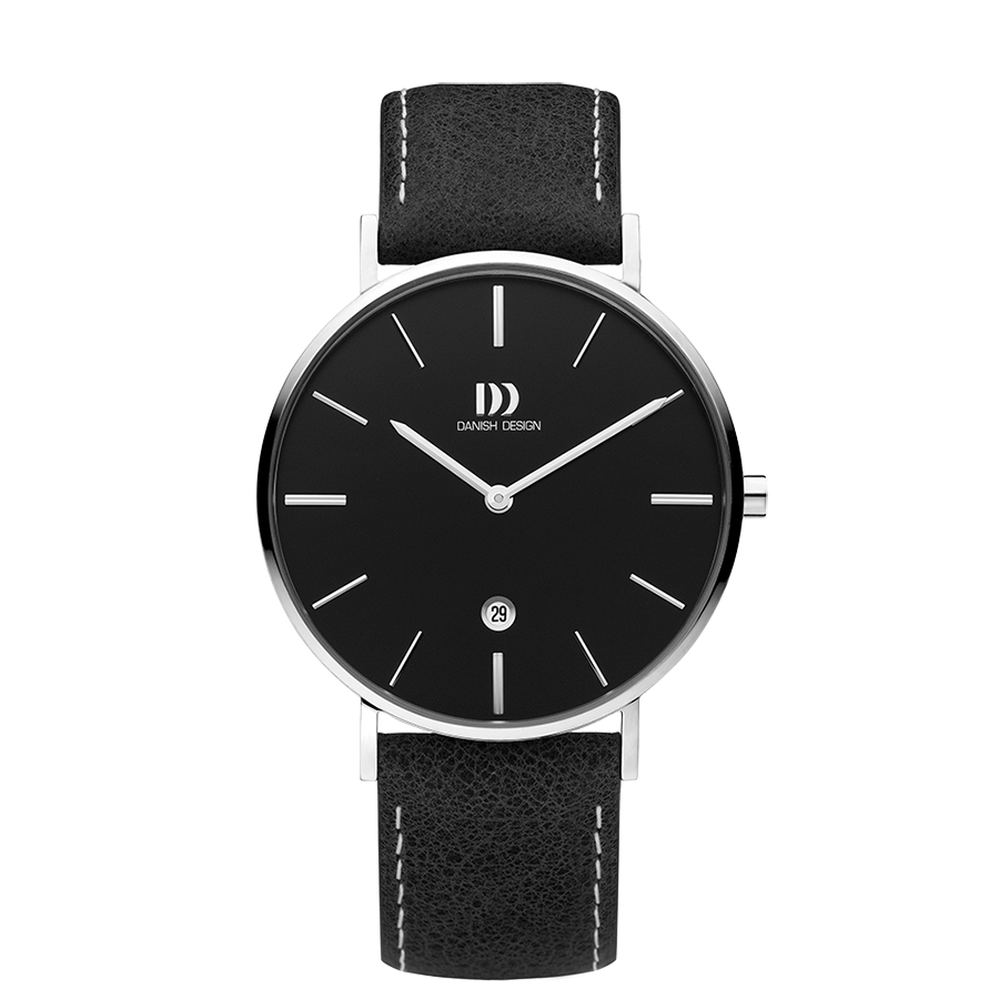 Ærø Blacl Black Large dameshorloge Danish Design – Danish Design