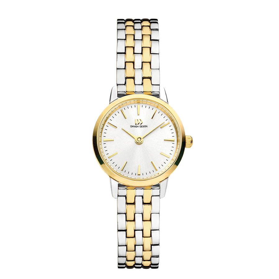 Akilia Mini Link Two-Tone Gold women's watch link bracelet