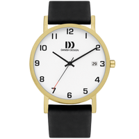 Rhine NMBRS Satin Gold Date Large